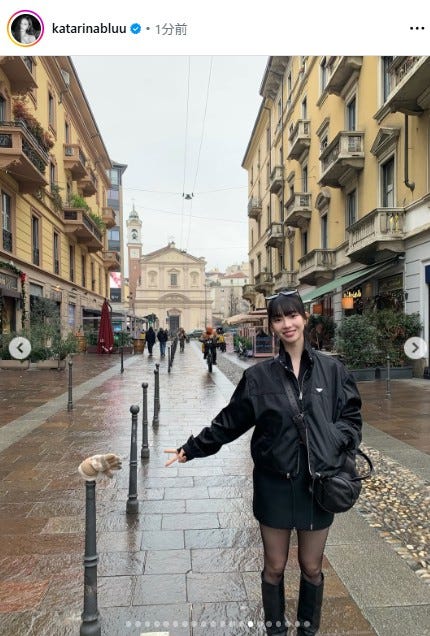 カリナInstagramより