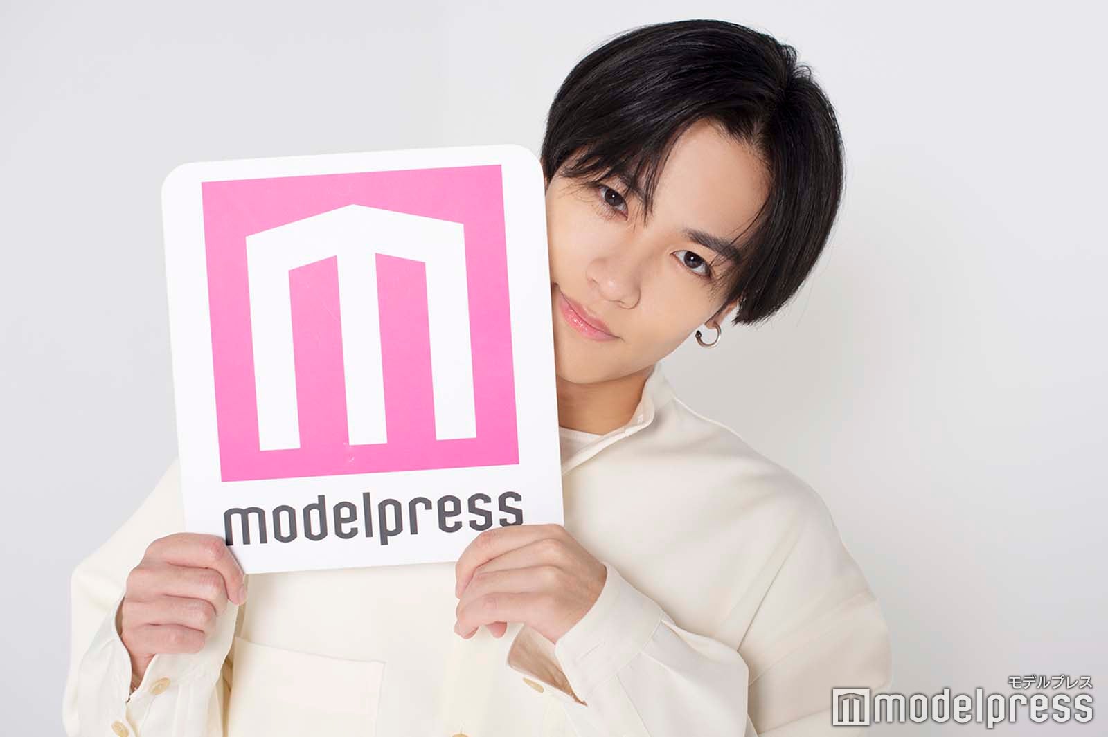 最後は笑顔を見せてくれた川村さんでした！／川村壱馬（C）モデルプレス