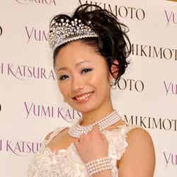 「YUMI MARIEE“Princess of Mikimoto Pearls”報道発表会」に出席した安藤美姫