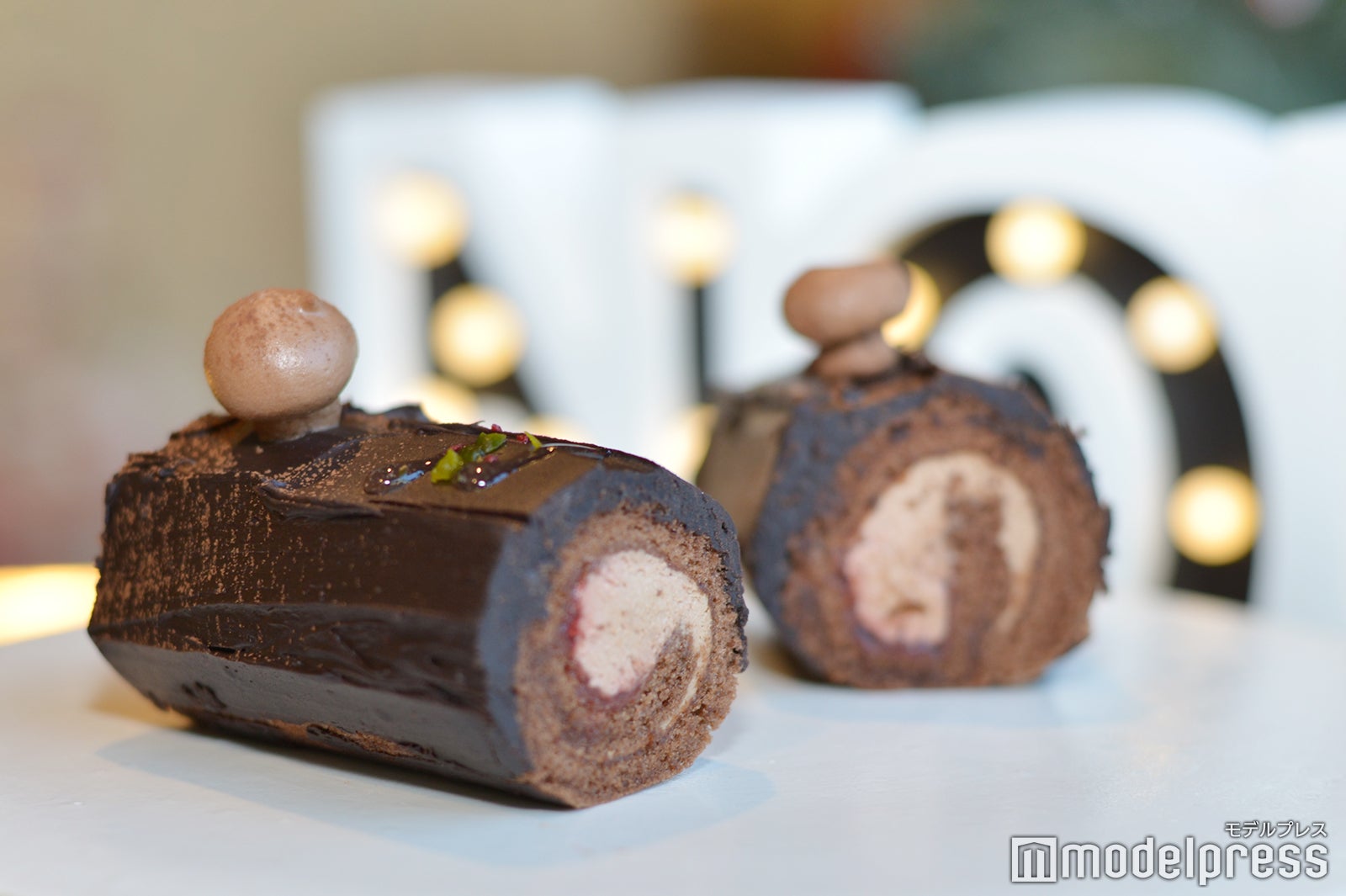 ミニサイズの「ブッシュドノエル」 （C）モデルプレス
