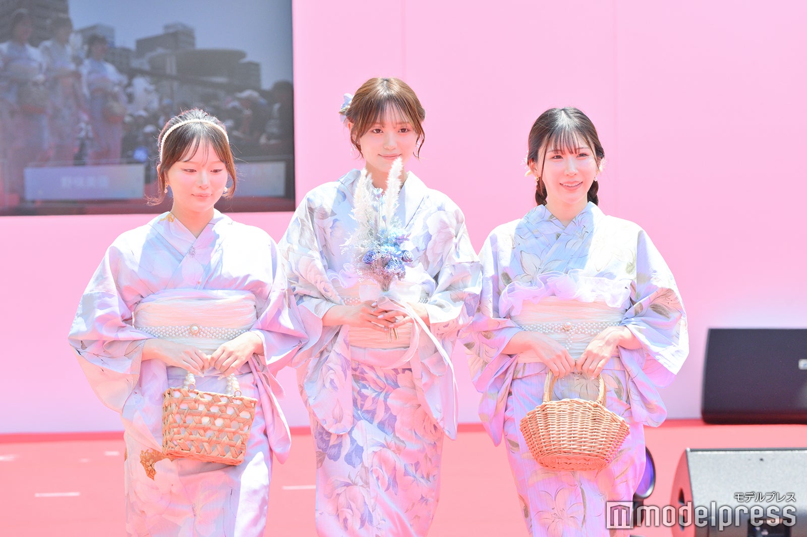 momoho・野咲美優・コーラのこだわり はな（C）モデルプレス