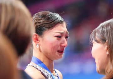 「満開の花が咲き誇るような笑顔に」笑顔取り戻した坂本花織に反響 JOC公式SNSに登場でおどけ顔「こういう所が大好き」「やっぱり笑顔が似合う」