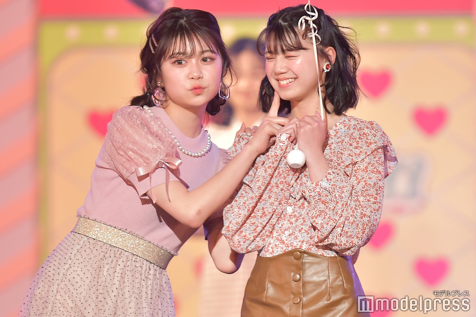 熊谷真里（まりくま）、堀越琉音（るねちょ）（C）モデルプレス