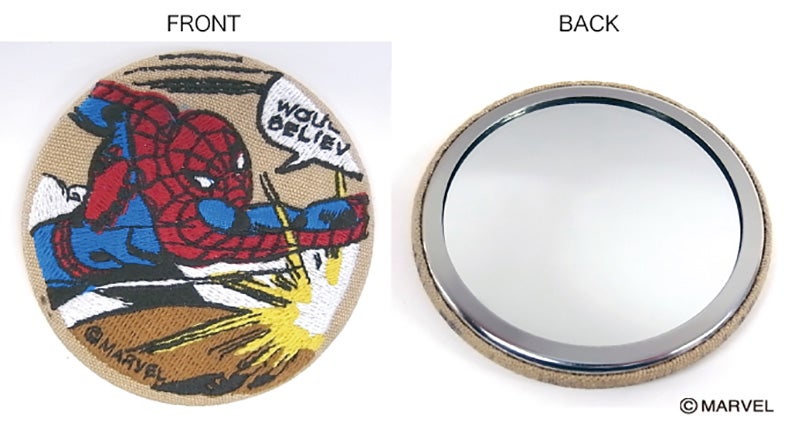 MARVEL／ラウンドミラー（税抜き￥1800）（C）Marvel2015