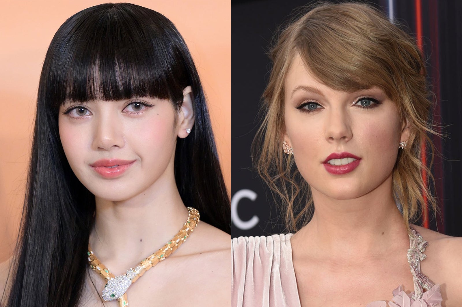 BLACKPINKリサ、テイラー・スウィフトと密着2ショット ライブ参戦報告に衝撃走る「夢みたい」「震えた」