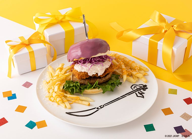 【禪院真希】「フィジカル」ジャンクバーガー 税込1,890円（C）芥見下々／集英社・呪術廻戦製作委員会