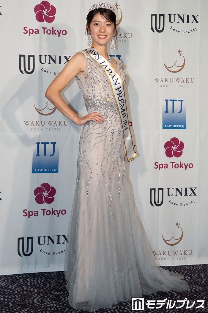 「2026ミス・ジャパン・プレミアム」グランプリに輝いた大場雪乃さん