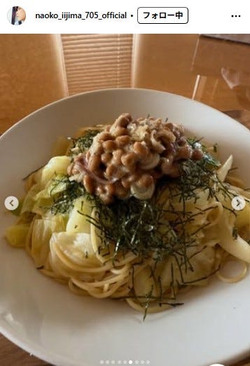 飯島直子Instagramより