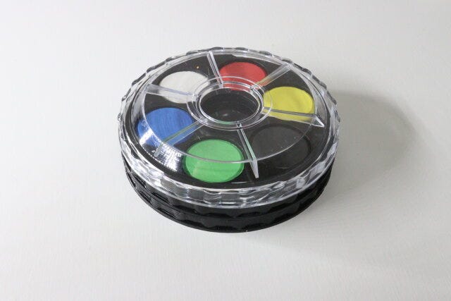 ダイソー 持ち運べる絵の具(12色セット) ダイソー 持ち運べる絵の具(12色セット)