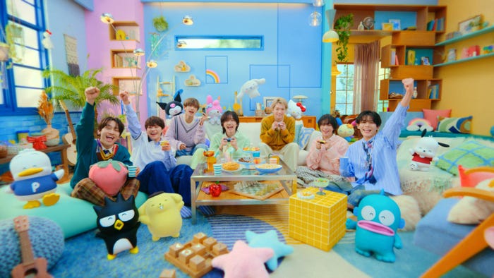 なにわ男子(C)2026 SANRIO CO.,LTD. 著作 株式会社サンリオ
