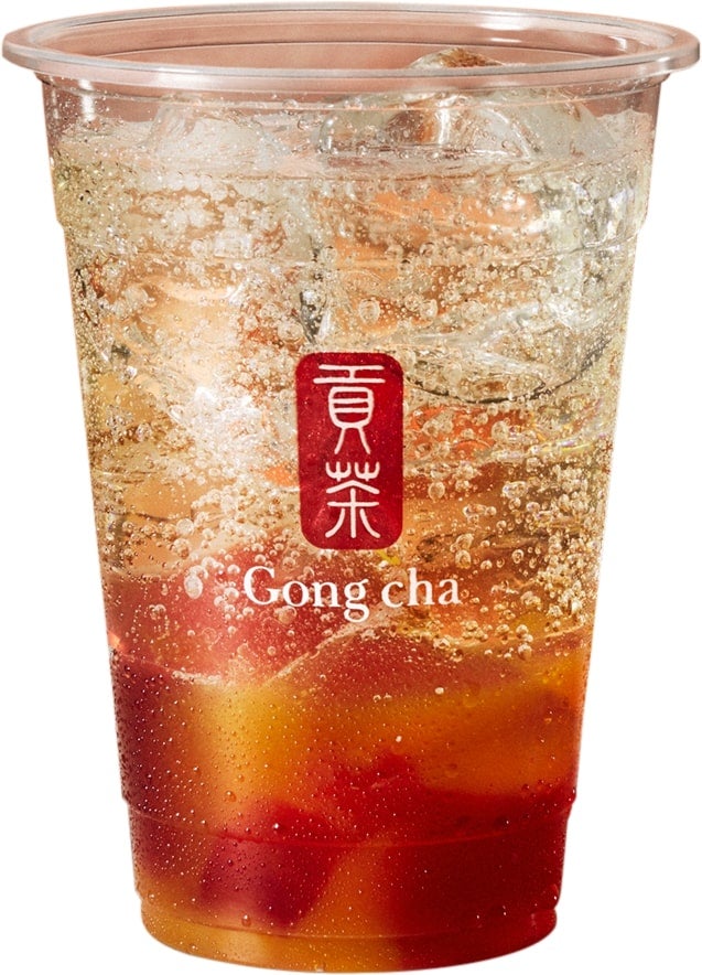 カラマンシー（ピーチ＋こんにゃくゼリー）／画像提供：ゴンチャ ジャパン