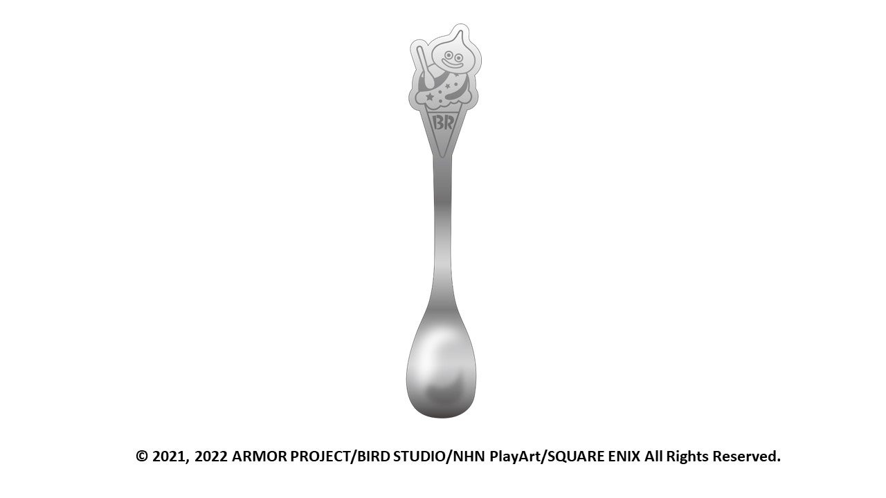 スライムデザインのスプーン（C）2021, 2022 ARMOR PROJECT/BIRD STUDIO/NHN PlayArt/SQUARE ENIX All Rights Reserved.