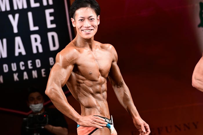 「スポーツモデル(ビースティ)部門」優勝・安倍貴博さん(提供写真)