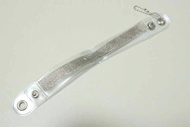 銀テープ用キーホルダー　使用例