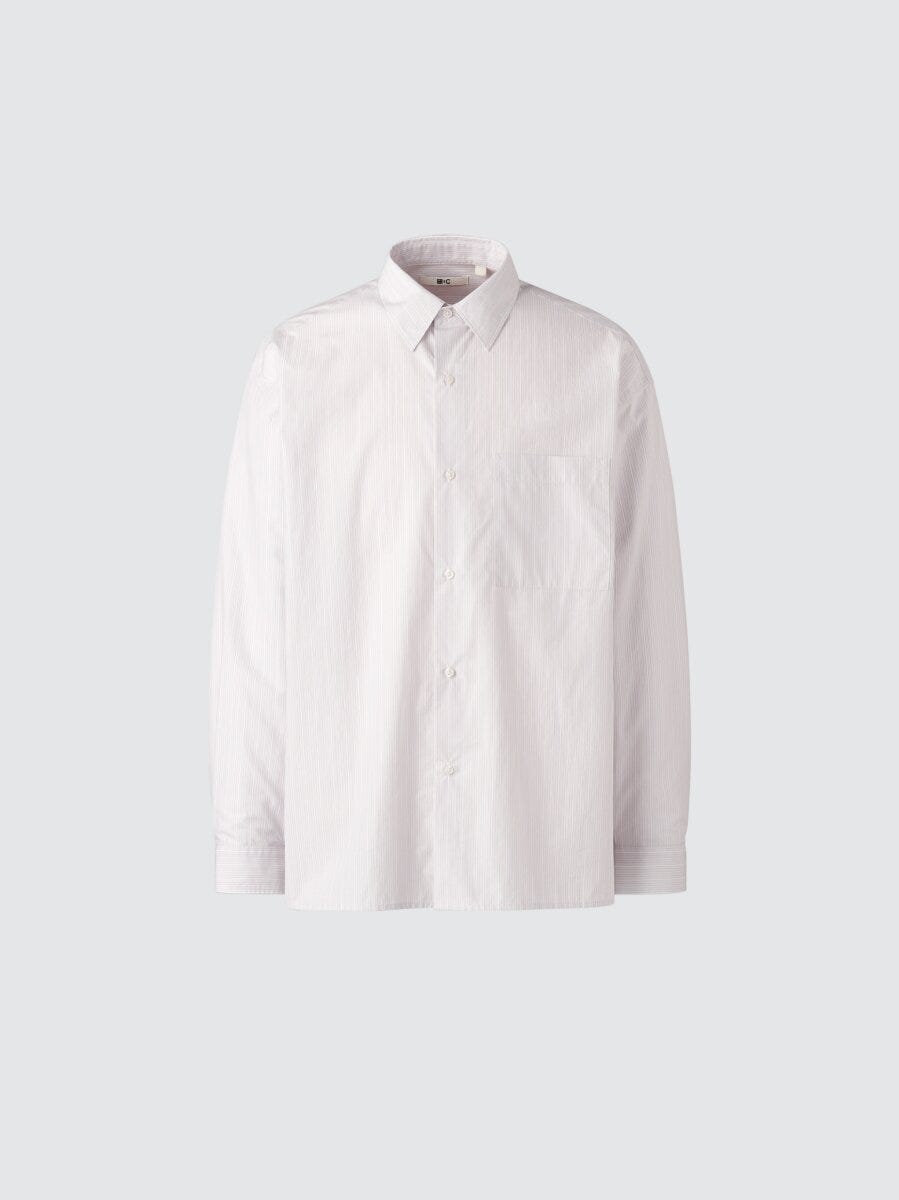 2026ユニクロ春大人女性おすすめブロードオーバーサイズシャツ