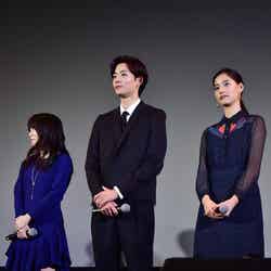 （左から）志田未来、竜星涼、新木優子（C）モデルプレス
