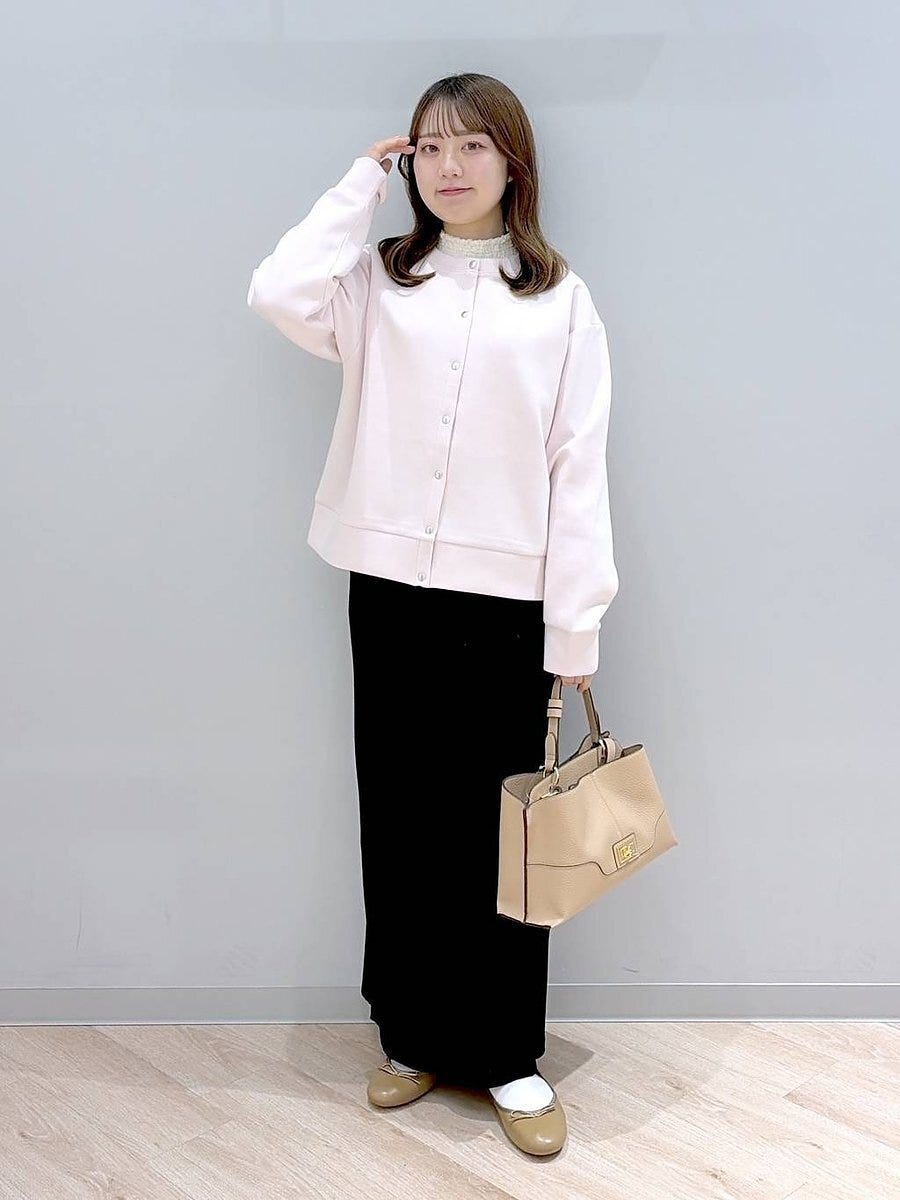 グローバルワークのダンボールボタンカーディガン