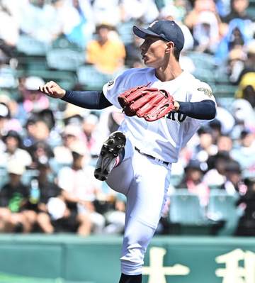 社・岩井 意地の106球完投 智弁和歌山打線に臆せず「抑えられると思った」目標の150キロもマーク