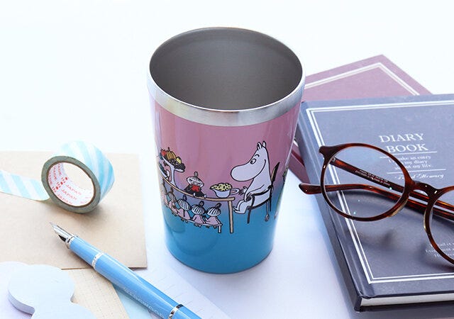 宝島社　ムック本　付録　真空断熱タンブラー　MOOMIN