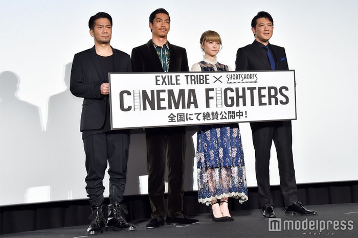 Exile Hiro 髪バッサリお披露目 2 3年前から切りたいなと 久々舞台挨拶で緊張 Cinema Fighters モデルプレス