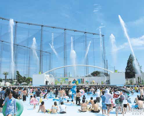 「よみうりランド」のプール営業日決定 爽快スプラッシュ&放水ショーでお祭り騒ぎ