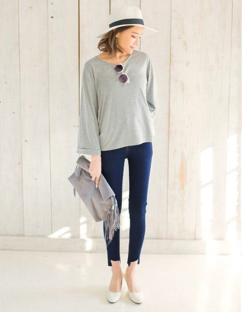 裾切りっぱなしカットオフデニムパギンス「Re:EDIT by GALSTAR」1,798円(税込)/画像提供:Re:EDIT by GALSTAR