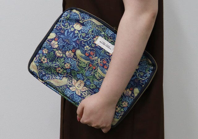 ウィリアム・モリス 収納ポーチ ムック本 ムック 付録 人気 おすすめ オススメ 宝島社 宝島 レビュー 便利 優秀 当たり 最高 2023 ウィリアム・モリス 収納ポーチ ウィリアムモリス WILLIAM