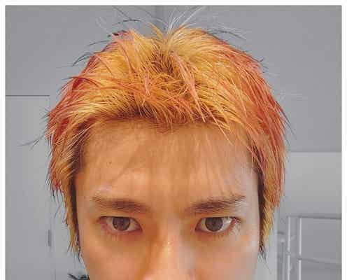 山田裕貴「髪短煉獄」ド派手グラデヘアに大胆イメチェン「実写版やって」「表情もそっくり」と話題に