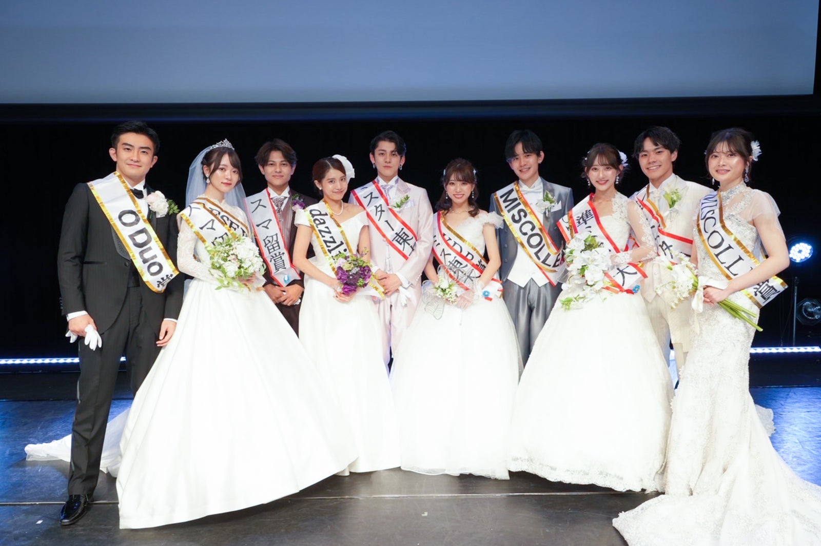 「ミス＆ミスター東大コンテスト2022」ファイナリスト（提供画像）