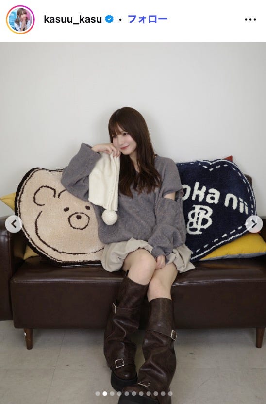 かすInstagramより