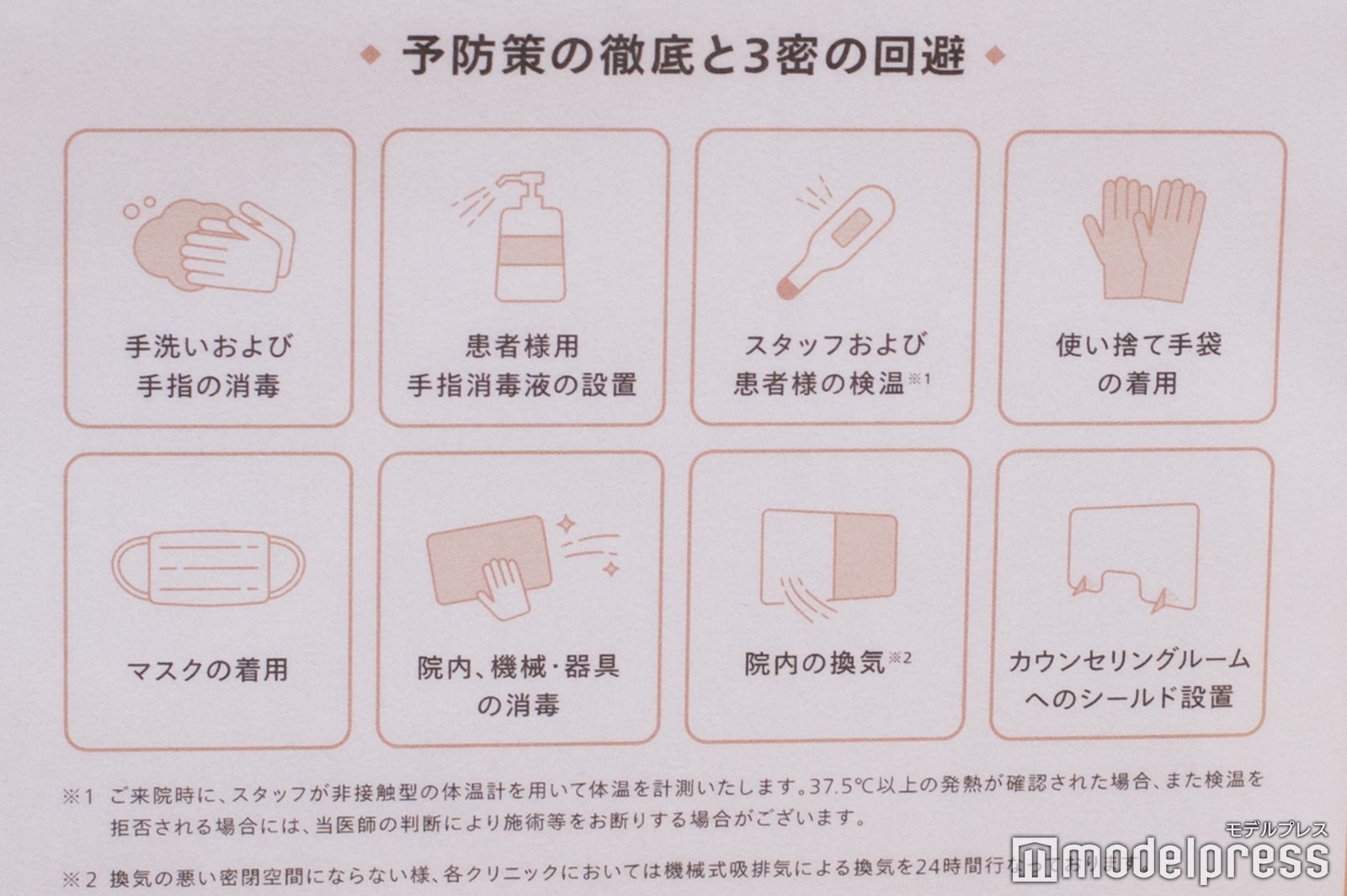 院内で行っている対策