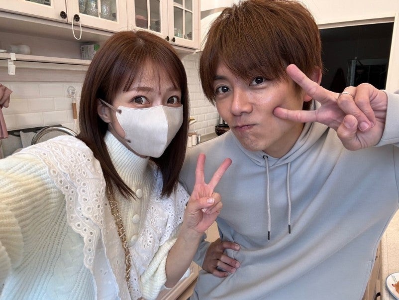 辻希美、杉浦太陽／杉浦太陽オフィシャルブログより