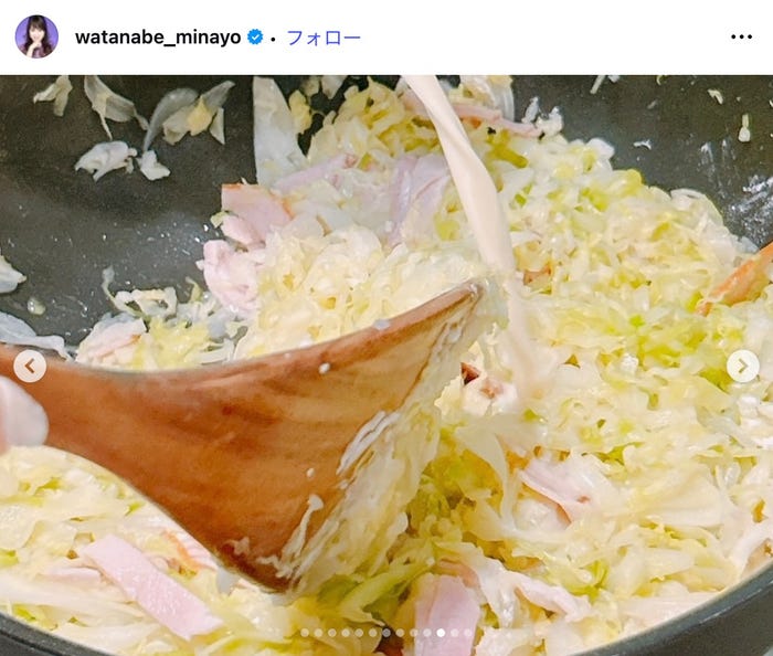 渡辺美奈代Instagramより