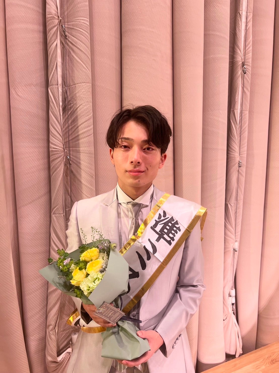 「ミスター中央コンテスト2024」木村陸さん（提供写真）