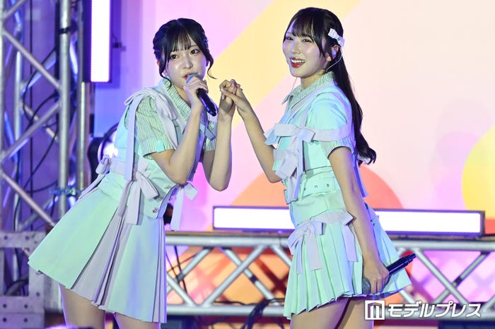 山田杏佳、逢田珠里依/≒JOY(C)モデルプレス