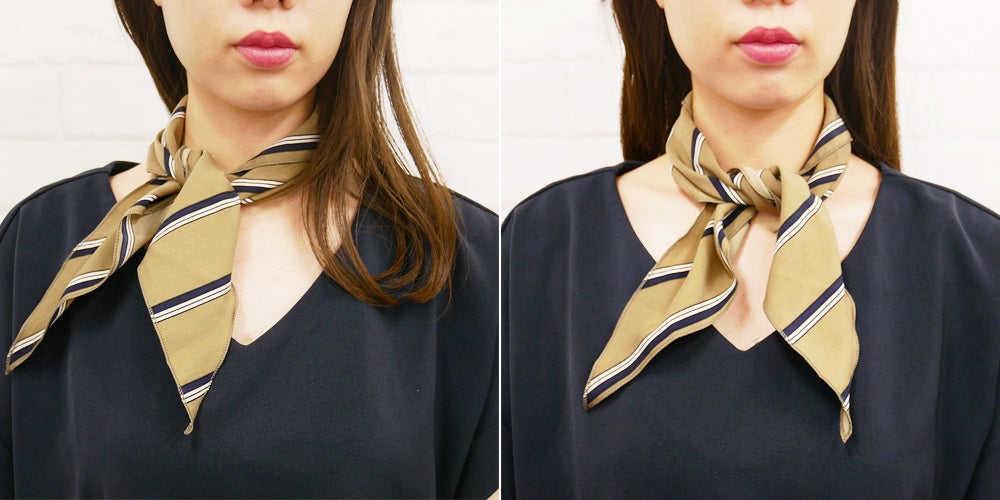 どこよりも細かい 今っぽい 首元スカーフ の巻き方を徹底レクチャー ビューティーガー ビューティーガール