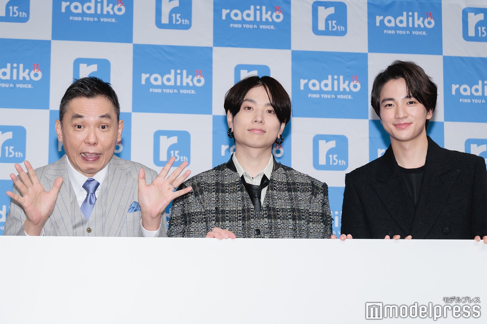 太田光、石原慎也、木戸大聖（C）モデルプレス