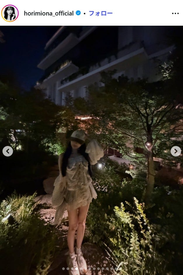 堀未央奈Instagramより