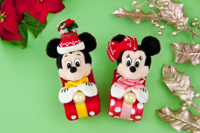 ぬいぐるみバンド各1,700円 (C)Disney