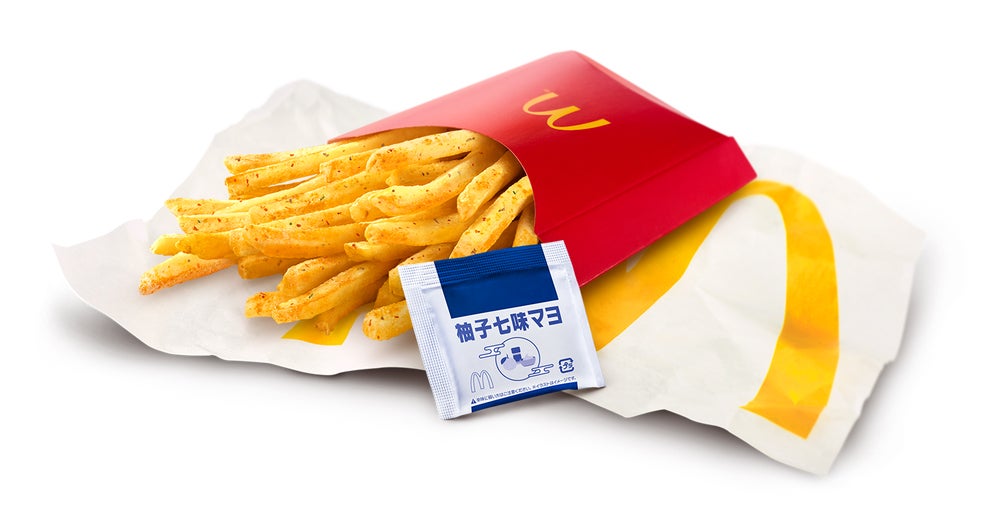 シャカシャカポテト 柚子七味マヨ／画像提供：日本マクドナルド
