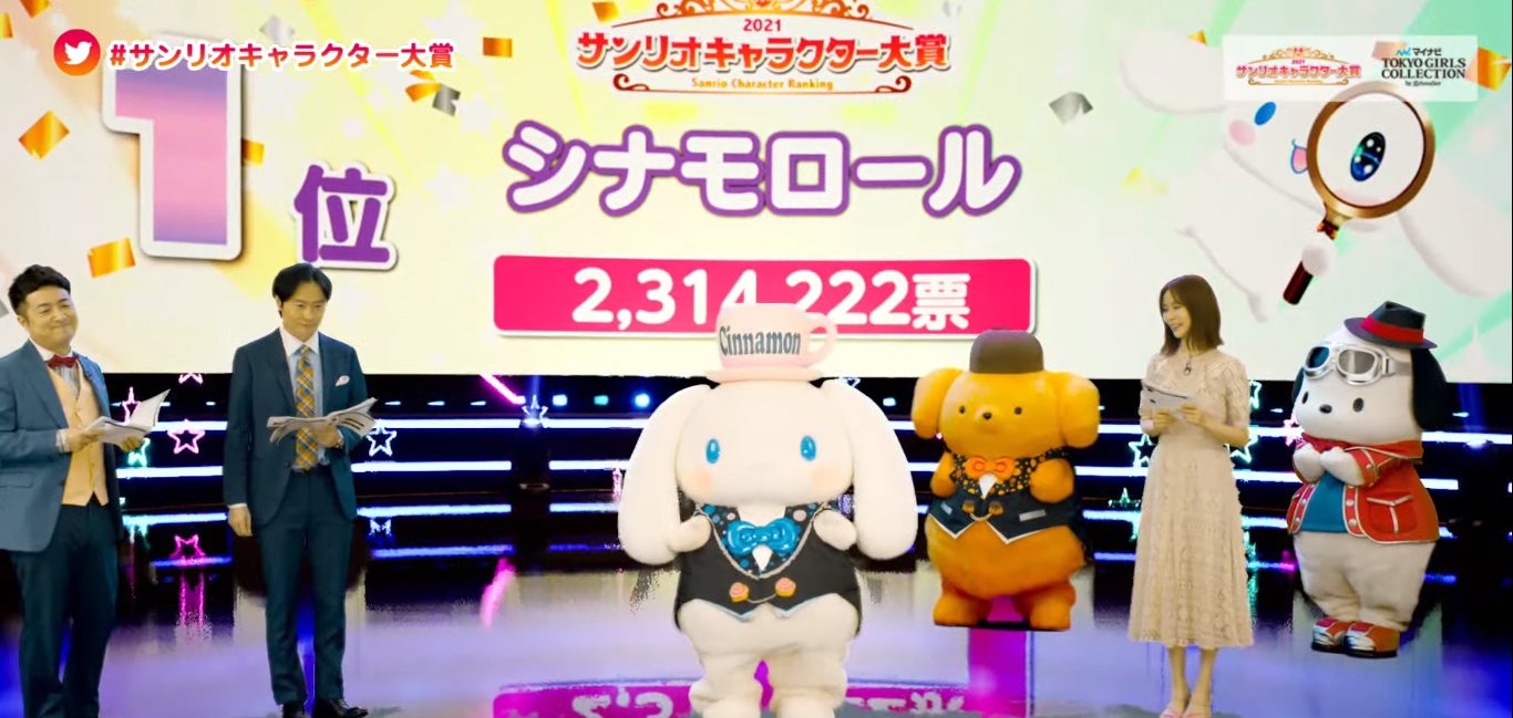 シナモロール（C）‘21 SANRIO（C）‘21 SANRIO／SEGATOYS S／D・G S／F・G SP-M S／T・F 著作（株）サンリオ