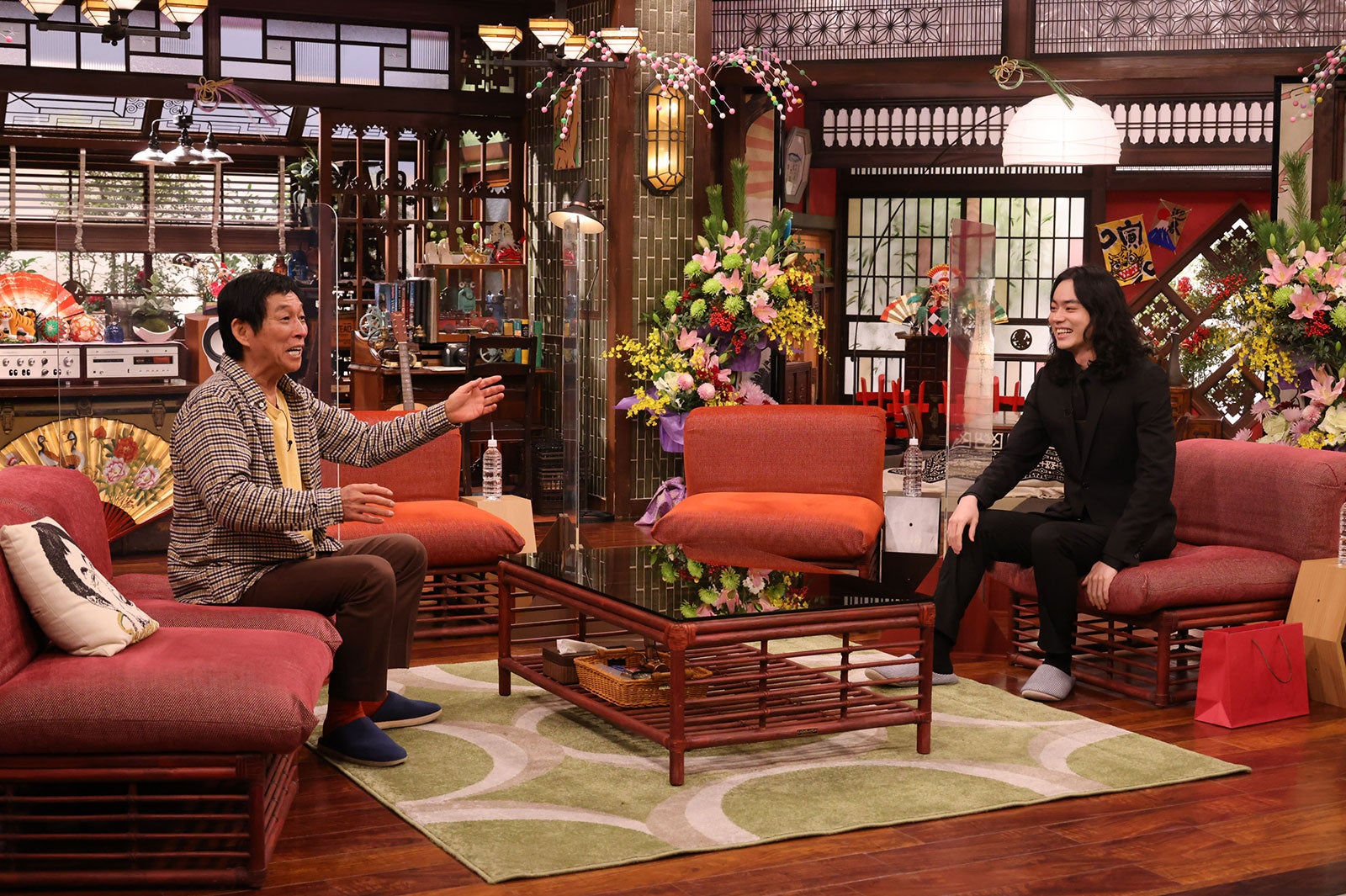 明石家さんま、菅田将暉 （C）カンテレ・フジテレビ