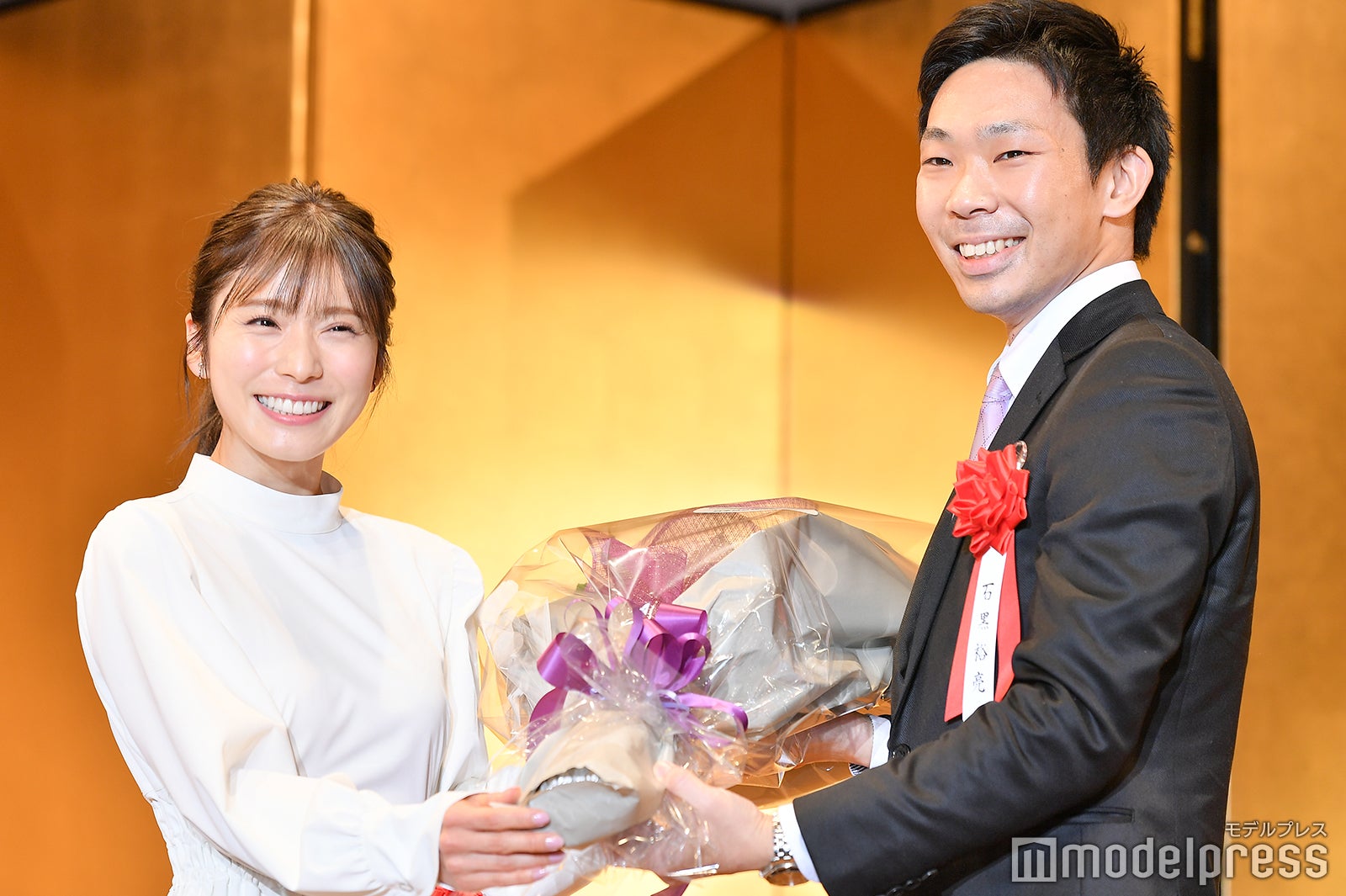 松岡茉優、石黒裕亮氏（C）モデルプレス