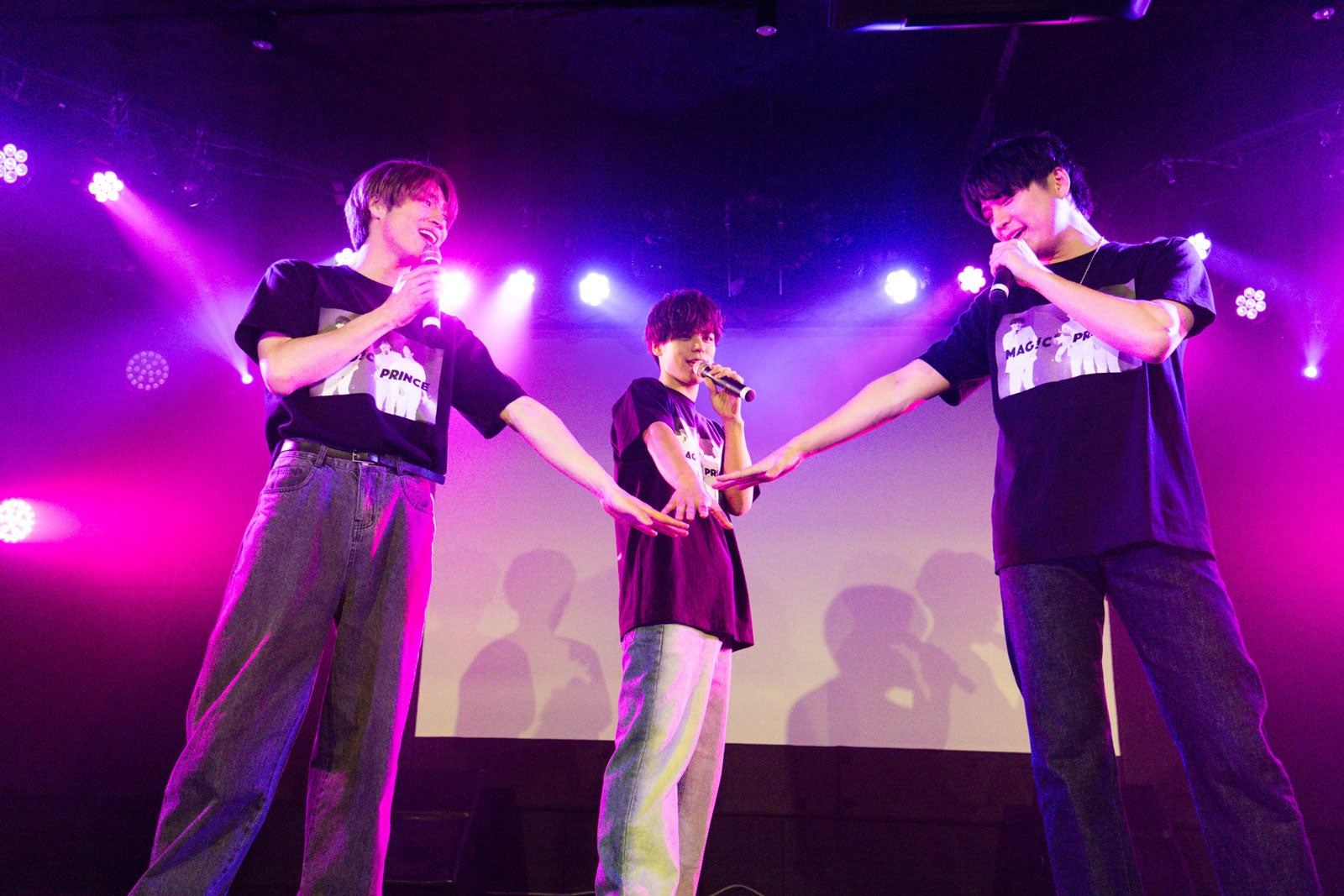 平野泰新、大城光、永田薫／MAG!C☆PRINCE（提供写真）