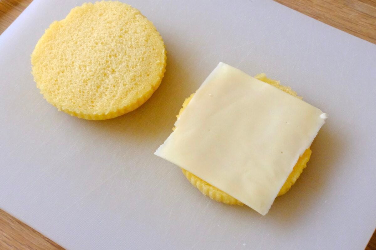 たまご蒸しパンアレンジ