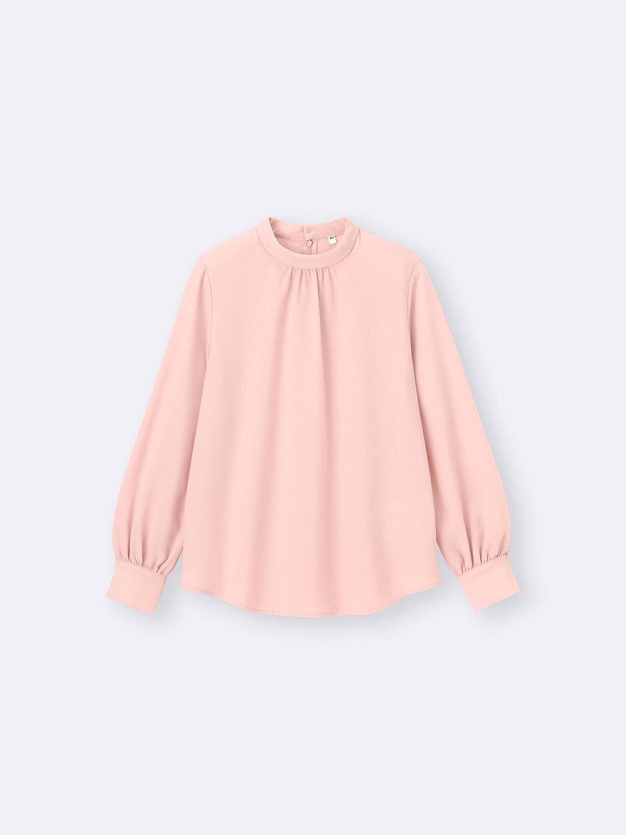 GU スタンドカラーブラウス GUのスタンドカラーブラウス