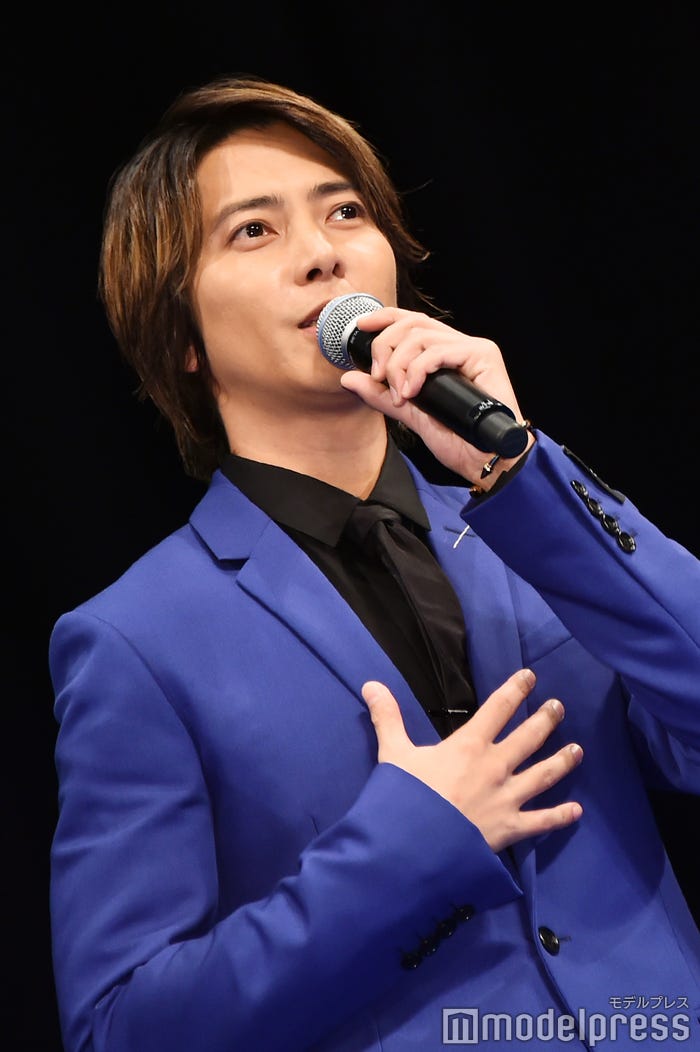 感極まり目にうっすらと涙をためる山下智久 (C)モデルプレス