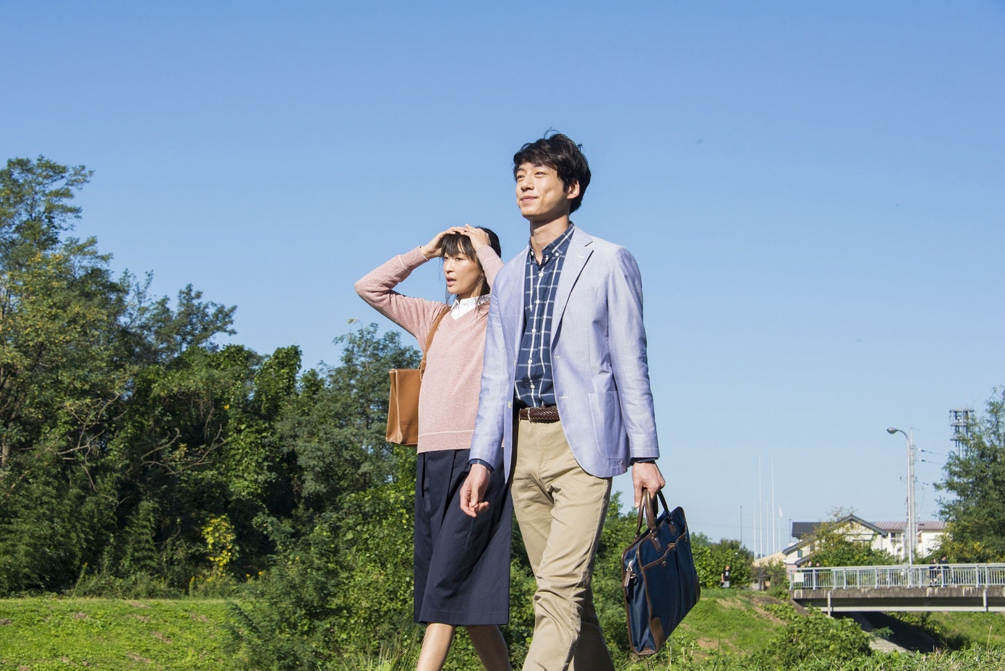 杏と坂口健太郎のデートシーン（C）「オケ老人！」製作委員会