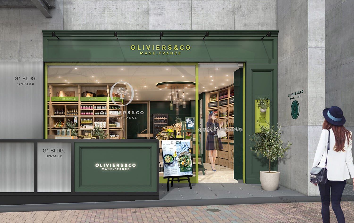 フランス発のオリーブオイルブランド「OLIVIERS&CO」東京・銀座に日本初出店