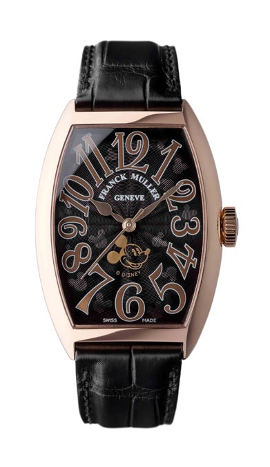 東京ディズニーリゾート30周年記念「フランク・ミュラー スペシャルウォッチ」メンズモデル(c)Disney ／メンズ 220万円(税込)